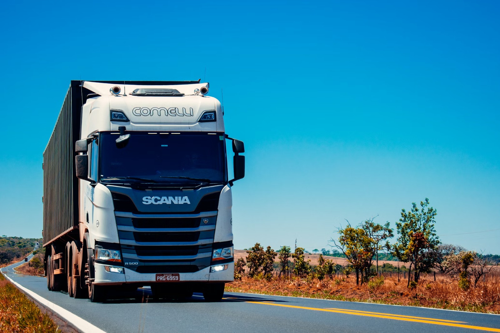 fleet of trucks